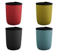 Vanyibro Juego de 4 fundas para latas, soporte aislante, enfriador de latas fácil de poner para fiestas de cumpleaños, eventos, al aire libre, camping o uso diario, 4 colores, 2401-197A
