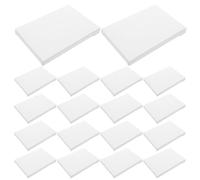 VANZACK Caja de Postal de Papel Kraft Blanco Máxima Protección y Amplio Espacio para Proyectos Diy, 50 Unidades para Organización en Casa y Viajes