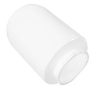VANZACK Pantalla Cilíndrica de Plástico para Farola de Jardín Exterior | Reemplazo para Poste y Luminaria de Patio, Difusión Suave de Luz, Resistente al Clima, Uso en Jardín