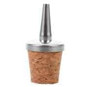 VANZACK Vertedor de Botellas Amargo con Tapa de Corcho y Base de Madera, Dispensador Fácil para Cócteles en Destilerías y Restaurantes, Accesorios para Vino