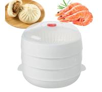 Vaporera Vegetal Para Microondas Bol calentador, utensilios de cocina, tapa