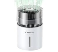 Vaporizador Cool Mist - ionizador silencioso, función de pulverización ultrasónica ajustable, para un sueño tranquilo con funcionamiento silencioso, dispositivo de humedad para dormitorio para aire
