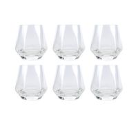 Vargen & Thor 6 Vasos Hexa 30 cl Transparente