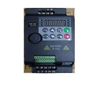 Variador de Frecuencia, 1.5KW Entrada monofásica Salida trifásica 2HP Mini VFD económico Convertidor de frecuencia variable for inversor control velocidad del motor