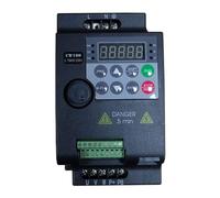 Variador de frecuencia, Convertidor de frecuencia variable VFD mini económico 0,75 kW/1,5 kW/2,2 kW 1/2/3 for control velocidad del motor(3HP 2.2KW)