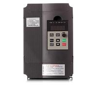 Variador de Frecuencia, Inversor VFD 1.5KW/2.2KW/4KW Mini convertidor de frecuencia 3P 220 o salida triple 380V con pequeño(2.2KW (black))