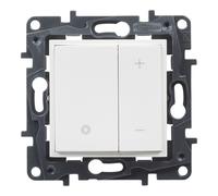 Variador pulsador univ blanco legrand niloe step