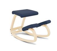 Varier Variable Silla Ergonómica de Rodillas para Escritorio | Silla ergonómica de rodillas sin respaldo con balanceo para una sedestación activa; asiento acolchado, soporta hasta 110 kg