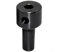 Varilla de conexión de portabrocas B12, adaptador de acoplamiento de eje de motor de acero con bloqueo lateral para fresadora de torno, 11 mm (B12 6 mm)