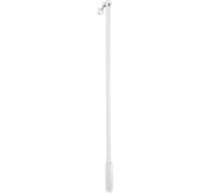 Varilla de Cortina de Aluminio Blanco para Mover Cortinas y Persianas | Aleación de Aluminio y Plástico, Agarre Cómodo, Acabado Moderno, para Hogar y Personal de Oficina