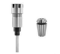 Varilla de extensión de broca de enrutador de vástago de 1/4 pulgadas con pinza ER16 de 6,5 mm para un mayor alcance en maquinaria de carpintería