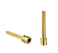 Varilla de extensión de núcleo de válvula de cobre de 20 dientes que soporta un funcionamiento fiable en configuraciones estándar de válvula de ducha en pared (62 mm)