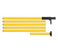 Varilla de extensión Ermenrich Reel TWR40, 3,96 m Base color 85x12x14 cm.