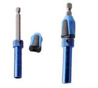 Varilla de extensión magnética para enchufe de impacto de 80 mm para taladro eléctrico y para destornillador de impacto, adaptador de vástago hexagonal de aleación con diseño de soporte de enchufe de
