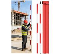 Varilla de medición topográfica for construcción e ingeniería(Thick,78.74 inch/200 cm)