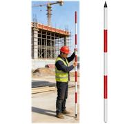 Varilla de medición topográfica for construcción e ingeniería(Thick,Sharp End)