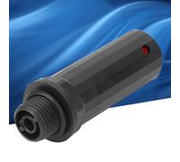 Varilla de respiración del compresor de aire de 5 piezas, 15.5mm Ingeniería plástico boquilla de respiración válvula tapa de ventilación compresor de aire Accesorio válvula Aire Convencional