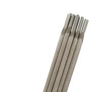 Varilla De Soldadura 10 piezas de acero inoxidable E6031, varillas de soldadura por arco, electrodos de acero dulce de 2,5 mm/3,2 mm, acero dulce, excelente rendimiento de soldadura(3.2mm x 350mm)