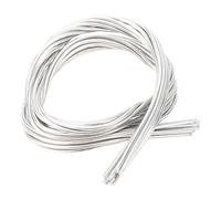 Varilla de soldadura de aluminio, 10 piezas Varillas de soldadura de baja temperatura 2 mm de diámetro 380-420 ℃ Punto de fusión Alambre con núcleo de fundente de soldadura