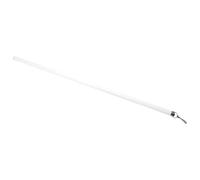 Varilla Manual para Cortina Extensible de Acrílico y Acero Inoxidable | Barra Cortina Extensible, Tirador Cortina Transparente, Uso para Mover y Proteger el Tejido Suavidad