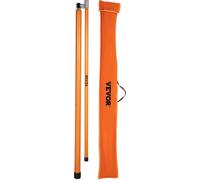 Varilla medidora de altura, de 15 pies, fabricada en fibra de vidrio resistente, con mástil ajustable. Varilla medidora de altura para camiones, no conductora, con bolsa de transporte. Varilla medidor