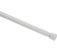 Varilla para cortinas – fácil de instalar – 1 unidad – blanca – metal – 60-100 cm