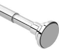 Varilla para mampara de ducha telescópica, fabricada en acero resistente a la corrosión, apta para alturas de 168 a 194 cm
