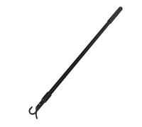 Varilla Telescópica Negra de 60cm para Persianas y Cortinas de Aluminio | Repuesto 1 Pieza, Agarre Cómodo y Gancho Integrado, para Oficina y Ducha