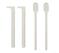 Varillas de empuje de placa de actuador ABS para sistemas de cisterna de inodoro compatibles con Geberit UP320 300, kit de reparación de repuesto para placas empotradas 01 20 30 50, diseño resistente