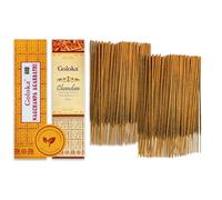 Varillas de Incienso Nag Champa 100 g + Chandan 100 g - Entre 70-90 Varillas de Cada Fragancia - Aromaterapia - Meditación - Yoga - Packaging Eco-Friendly