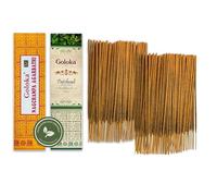 Varillas de Incienso Nag Champa 100 g + Patchouli 100 g - Entre 70-90 Varillas de Cada Fragancia - Aromaterapia - Meditación - Yoga - Packaging Eco-Friendly