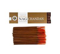 Varillas de Incienso Vijayshree Golden Nag Chandan de 100 g - 5 Paquetes de 20 g (70-90 Varillas) - Aromaterapia - Meditación - Yoga - Packaging EcoFriendly