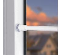 Varillas para cortinas - 2 unidades - Barra de sujeción - Varilla para cortinas - Varilla para cortinas sin necesidad de taladrar - Barras para ventanas - Varilla para cortinas sin taladrar - Con vent
