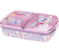 various Fiambrera para Niños-Sandwichera con 3 Compartimentos para Guardería, Fiambrera con División Infantil de Plástico Libre de BPA, Gran regalo para niños(KSIMERITOS)
