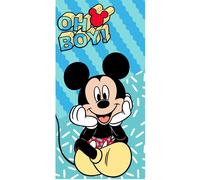 Various Toalla de Playa Inantil para Niño y Niña Toalla de Piscina con Licencia Oficial POKEMON,PEPPA PIG,DISNEY,Tamaño 70 x 140cm,Material es Microfibra Micky 8563