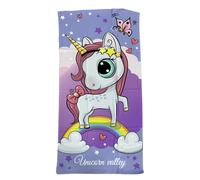 Various Toalla de Playa Inantil para Niño y Niña Toalla de Piscina con Licencia Oficial POKEMON,PEPPA PIG,DISNEY,Tamaño 70 x 140cm,Material es Microfibra Unicorn a