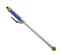 Varita de alta presión para hidrolavadora con doble chorro y boquillas, herramienta de limpieza 2 en 1 para manguera de jardín 3/4 o lavadora a presión eléctrica con adaptador (azul)