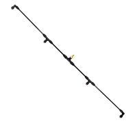 Varita pulverizadora de 4 boquillas con accesorio de latón de 3/8 pulgadas, pluma pulverizadora ATV de 55.1 pulgadas, accesorio de pulverización agrícola y de césped de amplia cobertura para tractores