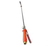 Varita pulverizadora de 44 pulgadas, boquilla ajustable, extensión de manguera de jardín de acero inoxidable para limpieza de plantas, lavado de automóviles con conectores de latón