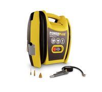 Varo POWX1705 - Compresor de aire a presión portátil (1100 W, máximo 8 bar, incluye accesorios)