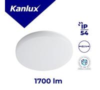VARSO LED LED Plafón 18W-nw-o ip54 1700lm 4000K 26441