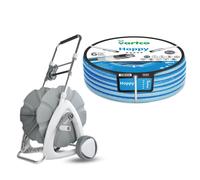 Vartco Hoppy manguera 1/2" 30 m + carrito para manguera - Kit 2 piezas