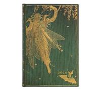 Varzi Dal 1956 Paperblanks - Agenda 2024, 12 meses, mini, diario, The Books of The Fairies de Lang, The Fairy Olive, 9,5 x 14 cm