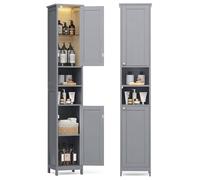 Armario de Baño Alto Moderno Gris Paloma