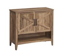 VASAGLE Armario Zapatero de 4 Niveles, con Estante Ajustable en Altura | Zapateros Recibidores Entrada, Asas, Entrada, 80 x 35 x 70.5 cm, Marrón Miel, Colección LIRY LBC038B01