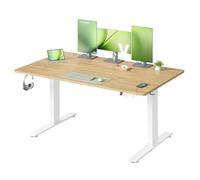 VASAGLE Escritorio Elevable Eléctrico, Ajustable en Altura, 140 cm