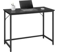 VASAGLE, escritorio pequeño, mesa de ordenador, ideal para oficina, estudio, dormitorio, 50 x 100 x 76 cm, diseño industrial, estructura de metal