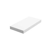 VASAGLE Estante de Pared, Estanteria Pared, 40 x 20 x 3,8 cm | Balda de Pared para Marcos de Fotos, Decoración, para Salón, Estudio, Cocina, Blanco Nube, Colección CUSTOS LWS24WT