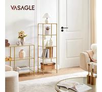 VASAGLE: Estantería, estante para libros, estante para el baño, con 5 niveles, estante para la cocina