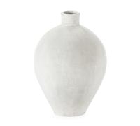 Vasija 45x45x70 fibrocemento blanco terrazo, de fibrocemento fibrocemento, color blanco blanco terrazo, 45x45x70 cm Fijalo